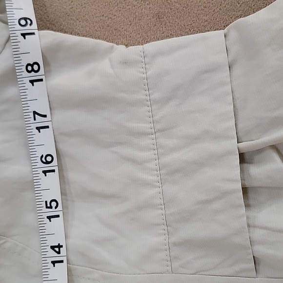 LOFT Cream Trench Coat with Classic Design Size Medium Petite NWT - Picture 7 of 10